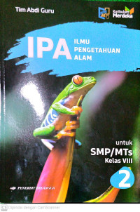 Image of IPA 2 Untuk SMP/MTs Kelas VIII