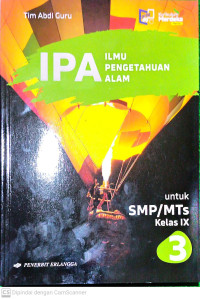Image of IPA 3 Untuk Kelas IX